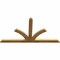 Ekena Millwork Richland Rough Sawn Timber Gable Bracket, Western Red Cedar, 72"W x 39"H x 2"D x 4"F, 13/12 Pitch GBW072X39X0204RIC00RWR - alternate 3